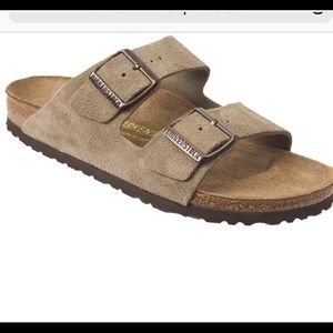 Birkenstocks!!! Taupe color size 37!